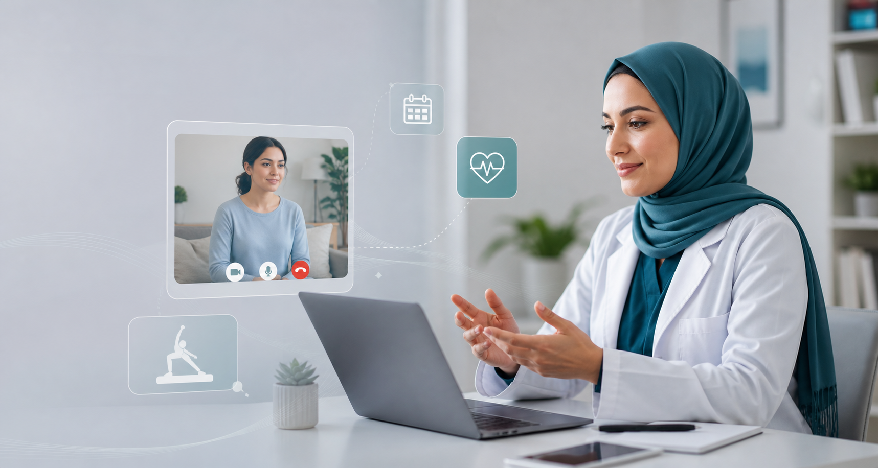 بنر توانبخشی آنلاین